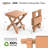 Patio HDPE Side Table End Tables-111045643
