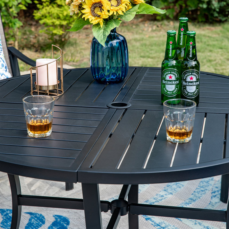 4 - Person Patio Dining Set with Round Table