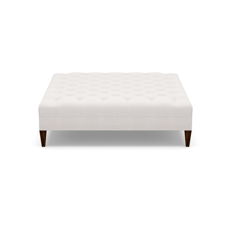 Square Ottoman, Walnut, 3906-73