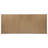 Fremont Brown Trestle Rectangular Dining Table