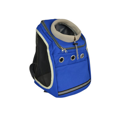 Pet Carrier Mesh Backpack with Top Opening