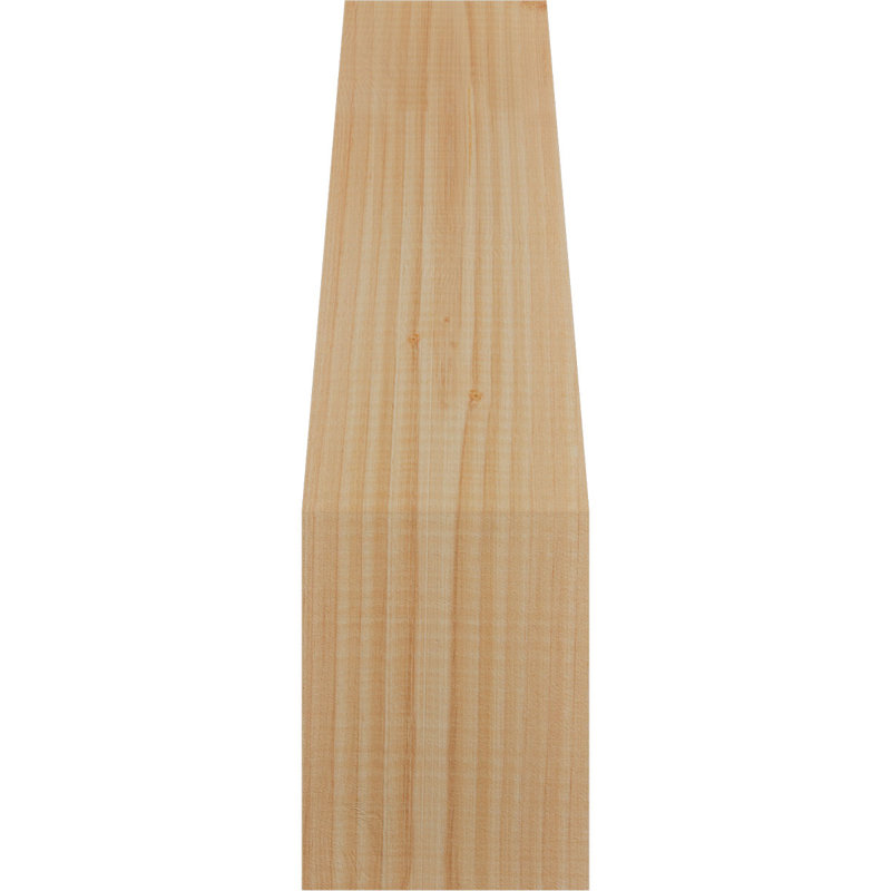 Attelle de genou Funston, Sapin de Douglas, Lisse, H 20 po x l 5,5 po x P 12 po