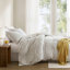 Ensemble de couette 3 pièces gris