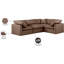 Canapé modulaire en similicuir 4 pièces Itala-94482397