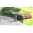 Aubriela Freestanding Ceramic Outdoor Bird Bath, UV-Resistant Green Mist Finish