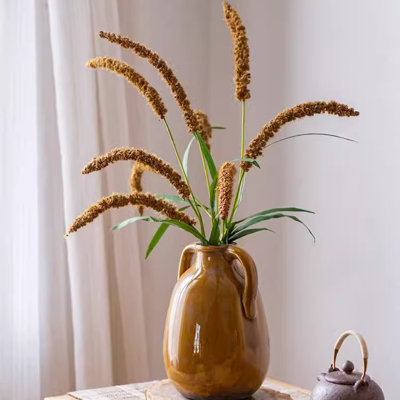 39.37'' Faux Dogtail Grass Grass