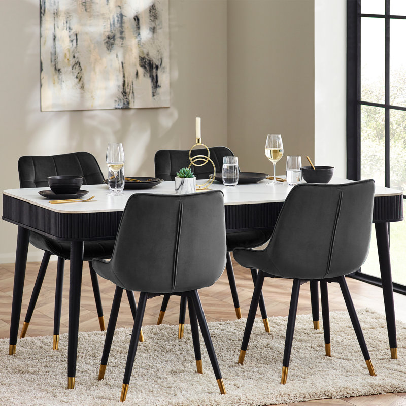 Auman Stone Top Dining Table