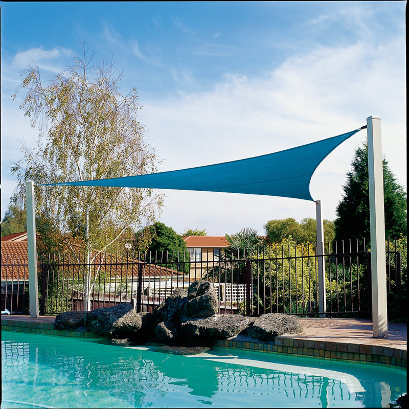 Voile d'ombrage 18', 12 pi x 12 pi, Saphir