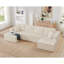 Canapé modulaire en forme de U, canapé modulaire en velours côtelé de style minimaliste moderne-1655206983