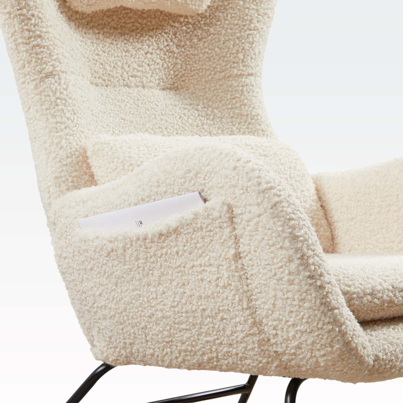 Fauteuil l 33,07 po Jaquelina, Beige
