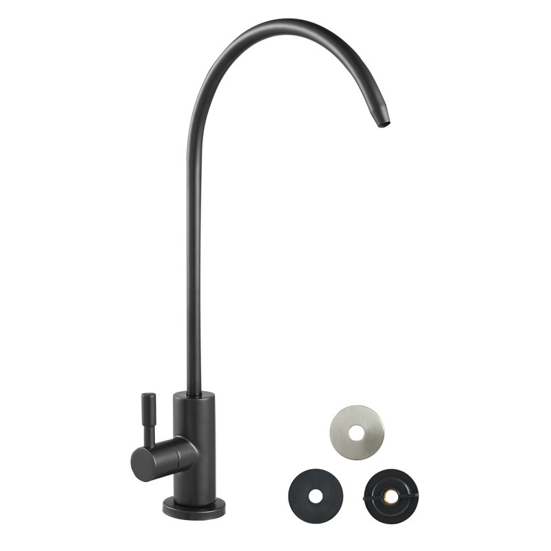Reverse Osmosis Matte Lead-Free Drinking Water Filter Faucet, Matte Black
