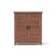Banc de rempotage avec armoire de rangement et plateau de table en métal pour patio extérieur
