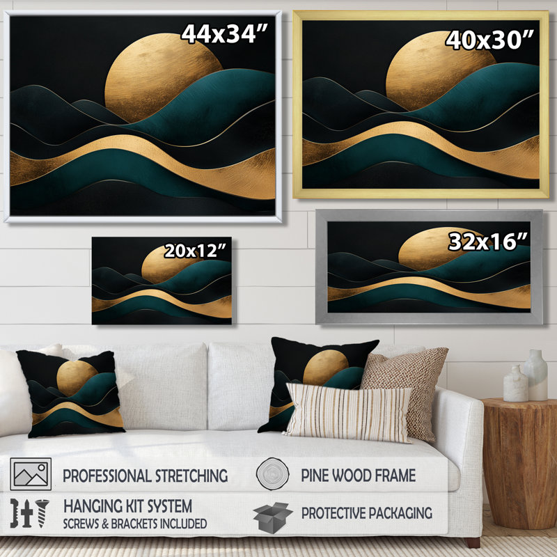 Soft Marble Coastal Balance III - Art mural abstrait sur toile marbrée, Reproduction encadrée d'une seule photo