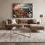 Art mural sur toile noire «USA State Georgia»-244547565