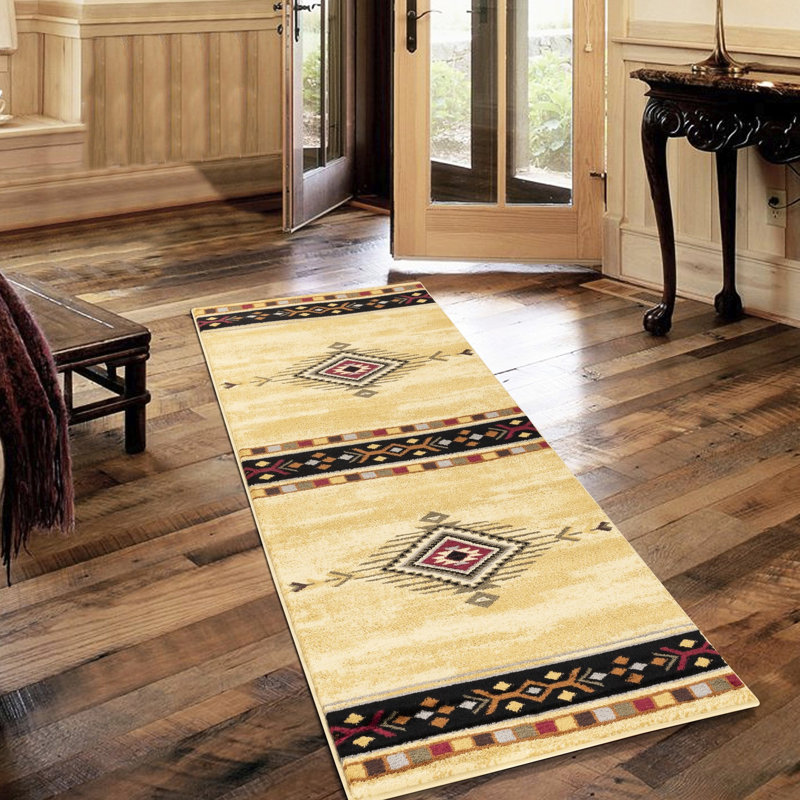 Cream Polypropylene Floor Rug, 2.58' X 7.25", And Pet Safe 2 Ft. 7 In. 3 Mat, Inspired, Runner 2'7" x 7'2"