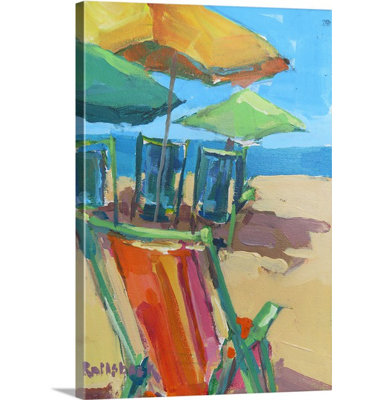 'Beach Days' Page Pearson Railsback Painting Print