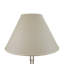 14.25" H X 24" W Empire Lamp Shade -  (Spider Attachment) In Designer Linen Natural