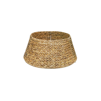 Water Hyacinth Foldable Round Tree Skirt H26cm W62cm