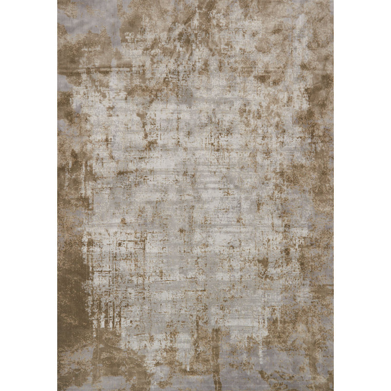Bourque Abstract Indoor Rug, Rectangle 12' x 15'