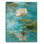 «Solitaire Lotus Glow», art mural sur toile tendue