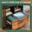 Lateral File Cabinet with Lock, 1-Drawer Rolling File Cabinets on Wheels for Home Office