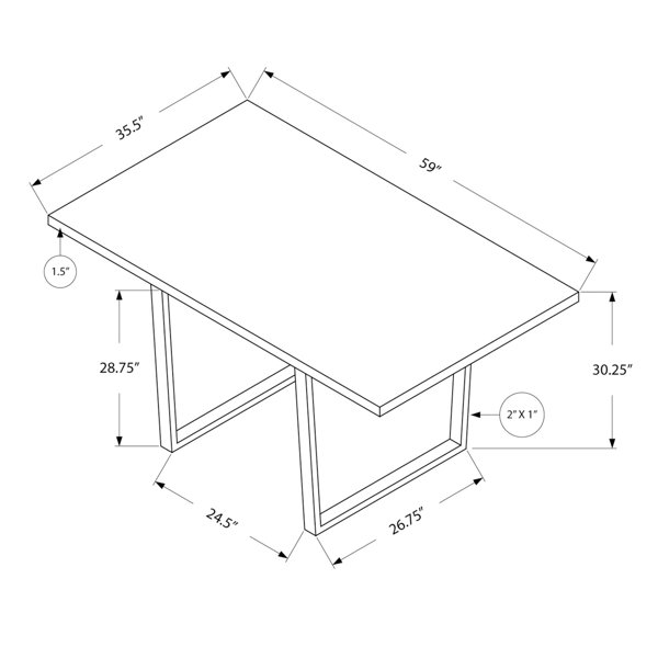 Dimensions du produit