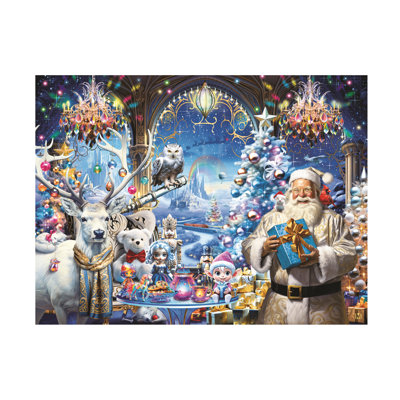 Michael David Ward White Christmas Canvas Art