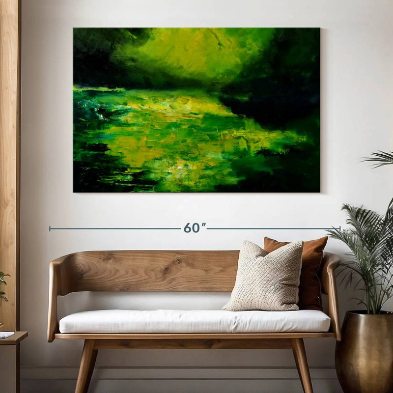 Avery Green Harmony, 34" H x 51" W