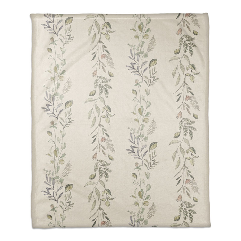Hand Woven Throw Blanket, White