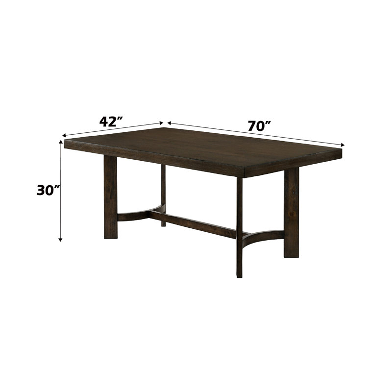 Table de salle à manger, Chêne, Bois manufacturé