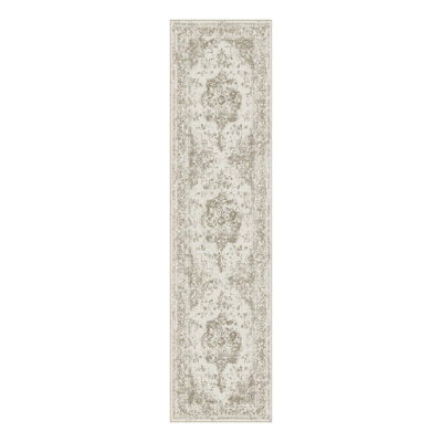 Cora Oriental Brown Area Rug