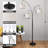 Burrak 78“ 3 Lights Arc Tree Floor Lamp with Remote Control