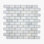 Calacatta 12" x 12" Marble Brick Joint Mosaic Wall & Floor Tile