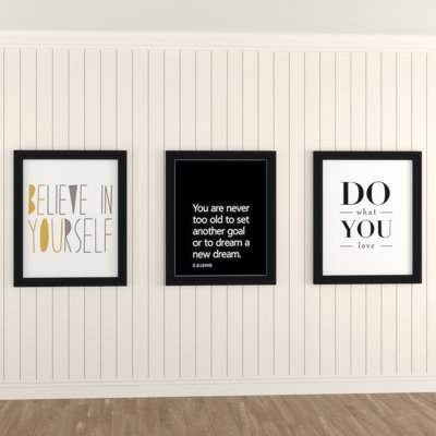 3 Piece Single Picture Frame Print