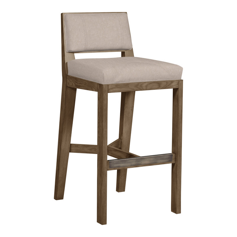 Thom Filicia 32.5'' Bar Stool, Hampton, Jiggles Fawn