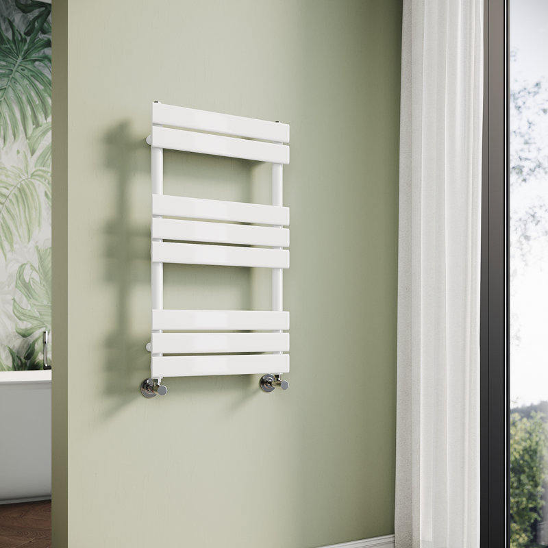 Bernardette 8 Towel Rack, White