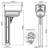 Gentry Plastic Post Mounted Mailbox-27331764