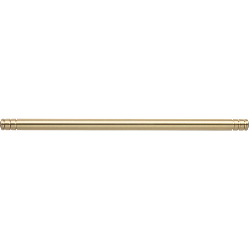 Griffith 12" Warm Brass Appliance Pull with Mounting Hardware