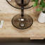 Lavabo de salle de bain vasque circulaire en résine 15 "transparent-86138706