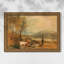 Château de Lulworth, Dorset, v. 1820-J.M.W. Turner - Toile encadrée sur mesure-987348539-987348540-987348541