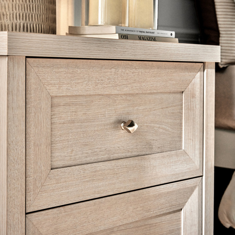 Table de chevet l 23 po Cleckheat, Ivoire blanc