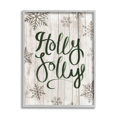 «Holly Jolly Festive Cursive»