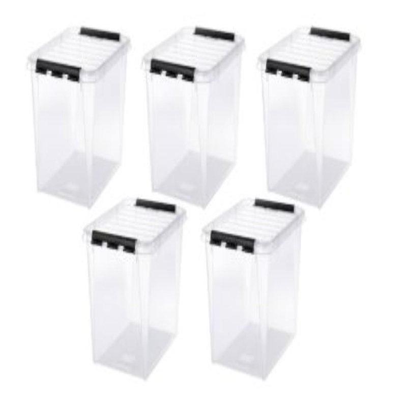 SmartStore Plastic Decorative Bin, 52 L