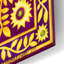 Art mural en verre Winston Porter «Hanukah Menorah On Magenta» par Andrea Strongwater-228290062