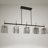 5-Light 63" Width Oversize Kitchen Island Lighting