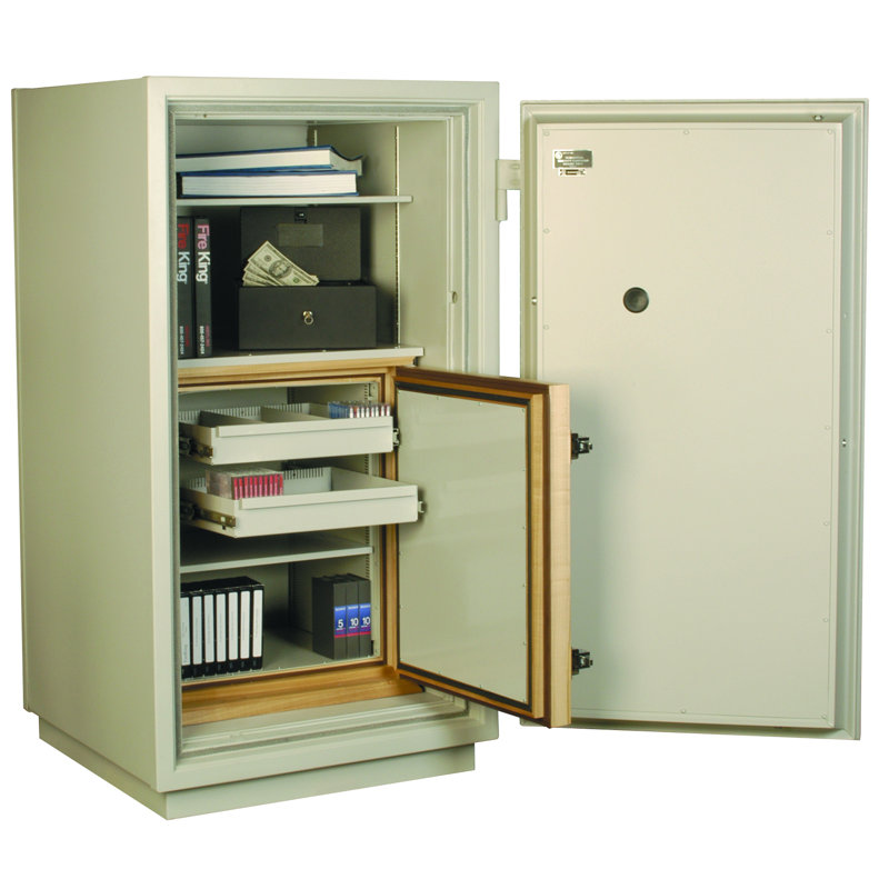 Fireproof Mixed Media Security Safe with Electronic Lock, 10.5 CuFt