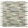 1" x 4" Glass Mosaic Sheet Tile