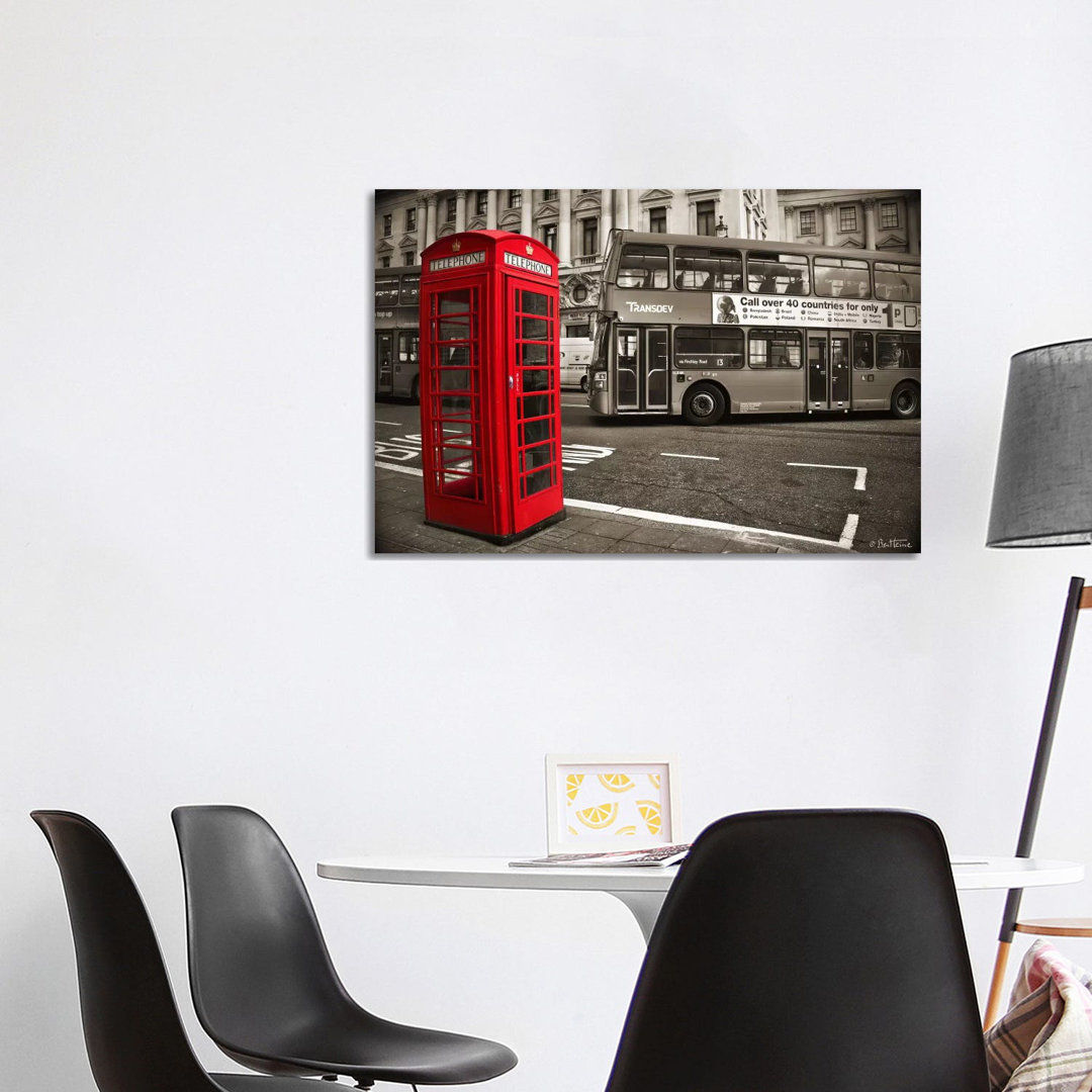 London Telephone by Ben Heine - Print on Canvas