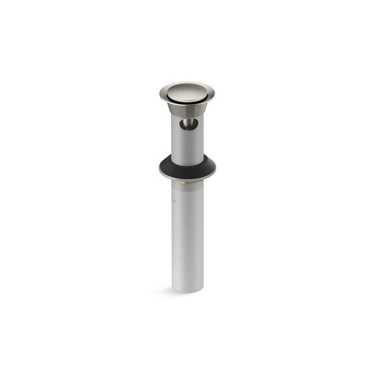 Clicker Drain With Overflow