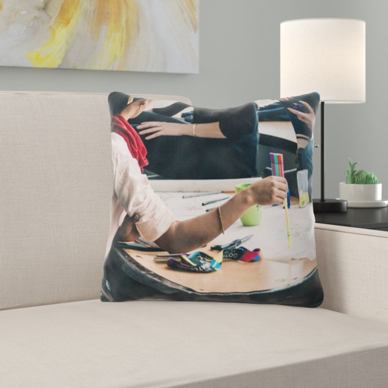 Coussin décoratif people